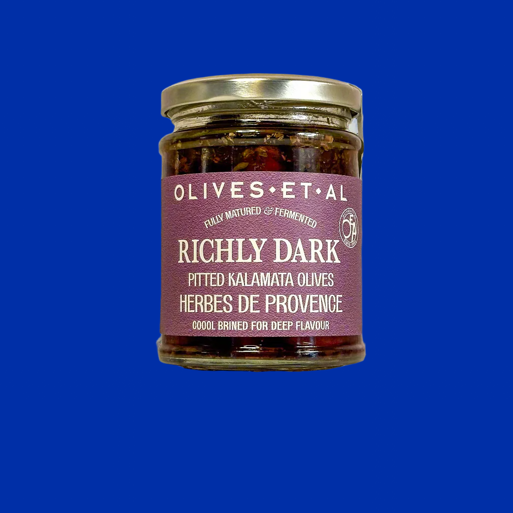 OLIVES ET AL Rickly Dark Pitted Kalamata Olives with Herbes de Provence