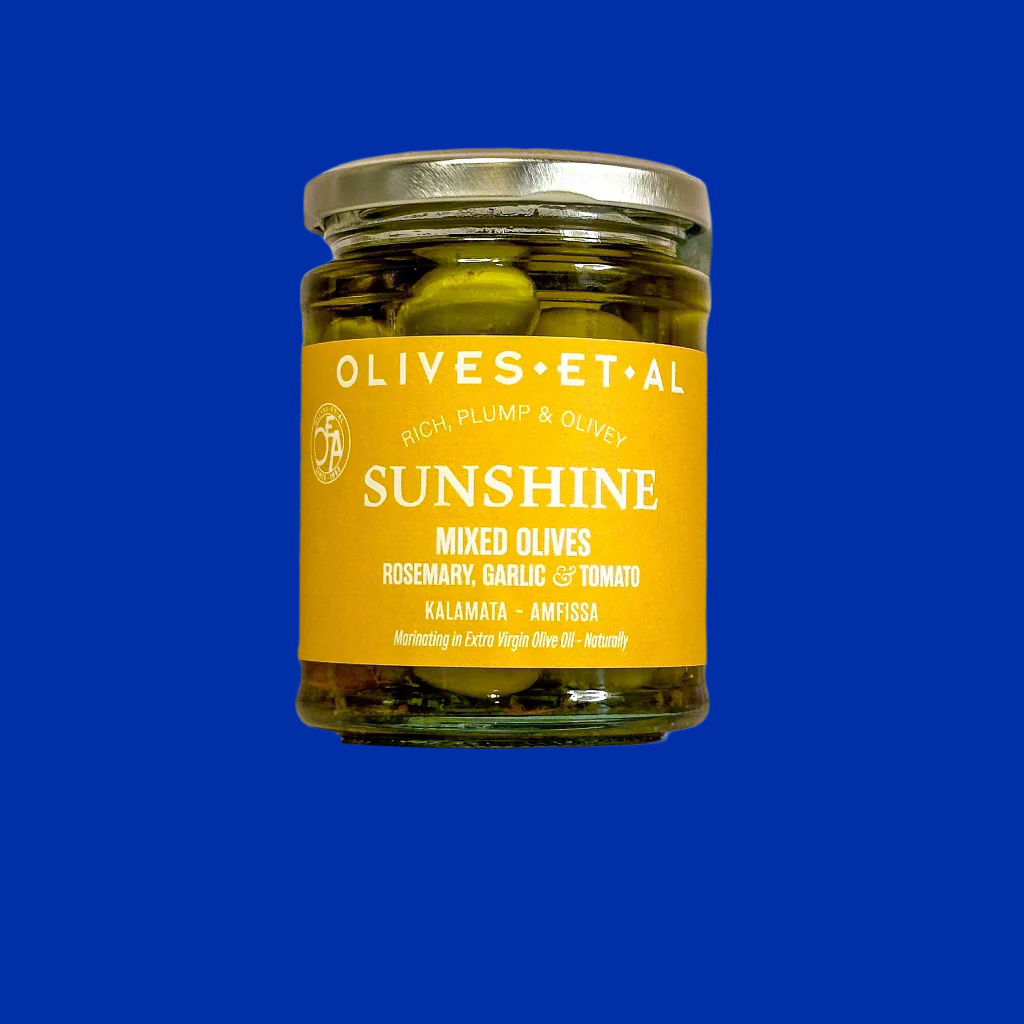 OLIVES ET AL Sunshine Rosemary & Garlic Whole Olives