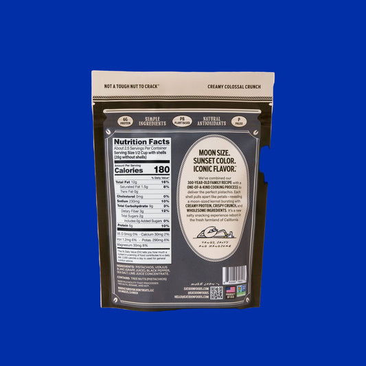 JOON Salt and Pepper Pistachios - 4.5oz Resealable Bag