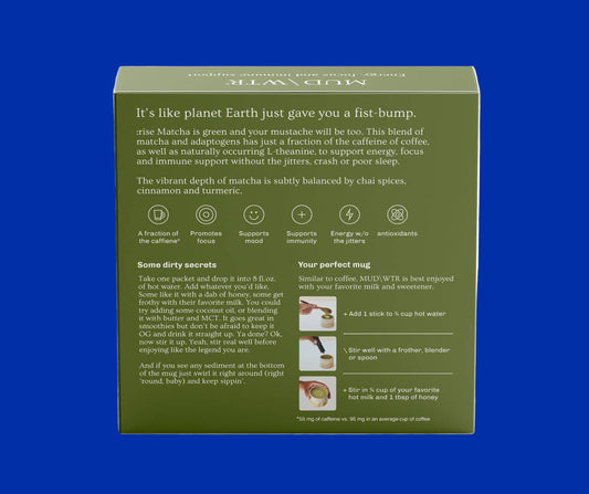 MUD/WTR Matcha Stick Pack