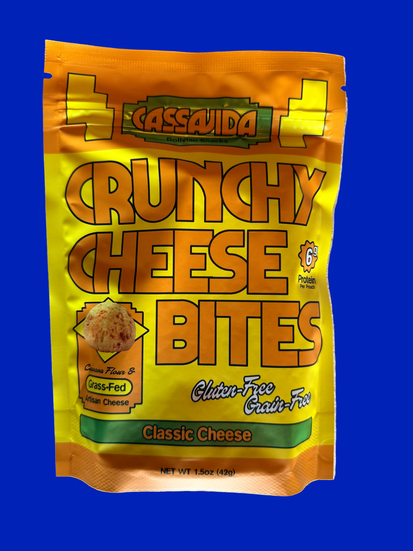 CASSAVIDA Crunchy Cheese Bites Classic Cheese