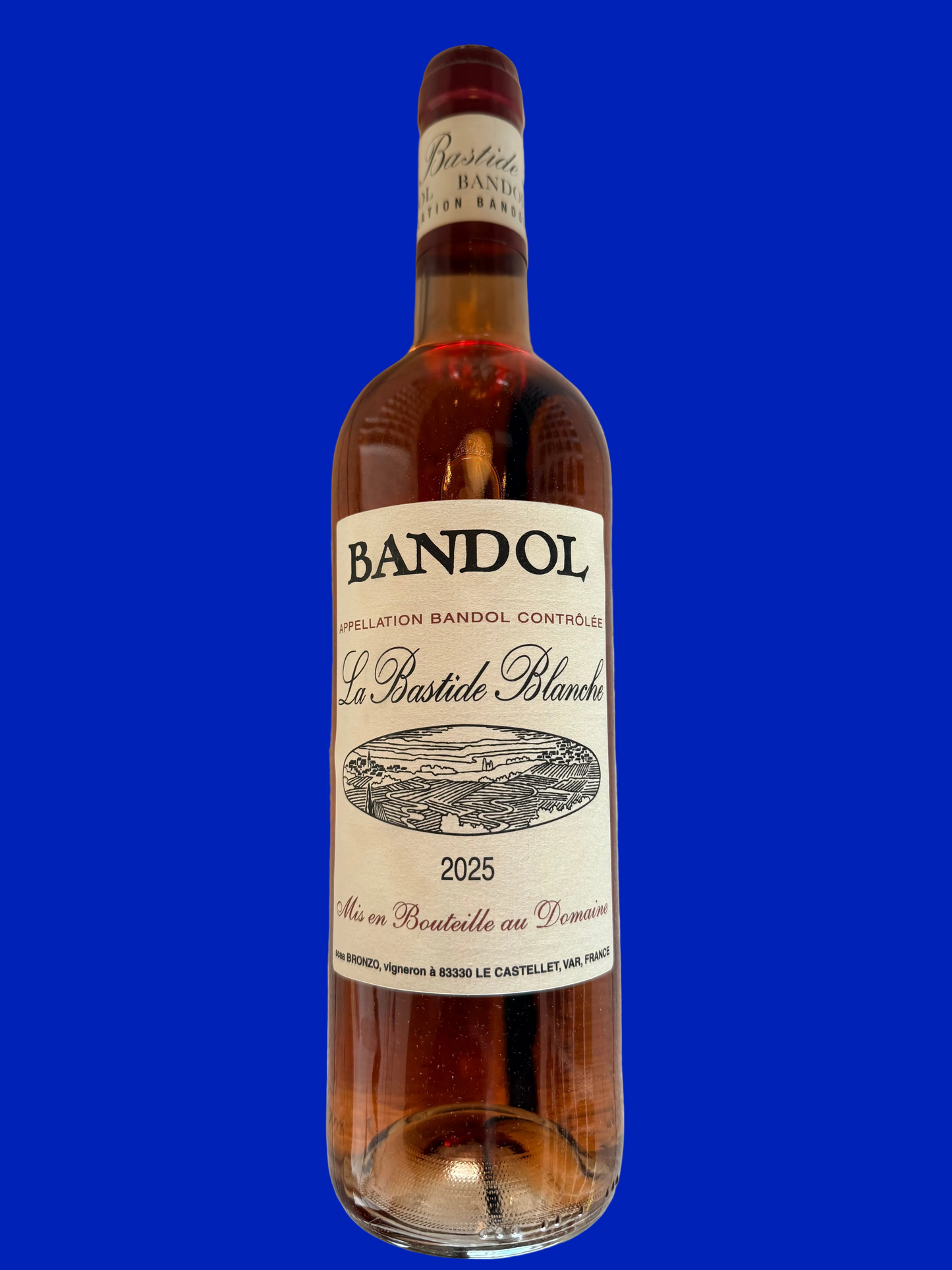 LA BASTIDE BLANCHE Bandol Rose 2025