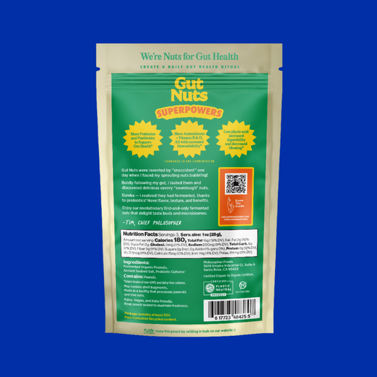 Gut Nuts - Fermented Peanuts