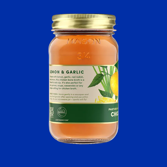 FROND-Lemon & Garlic Pasture-Raised Chicken Bone Broth