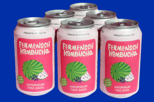 FERMENSCH KOMBUCHA Watermelon Thai Basil