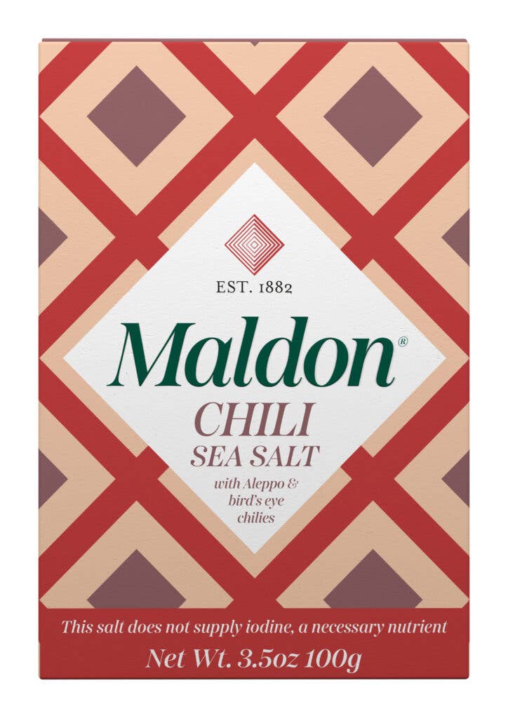 CHILI Sea Salt by Maldon, 100g