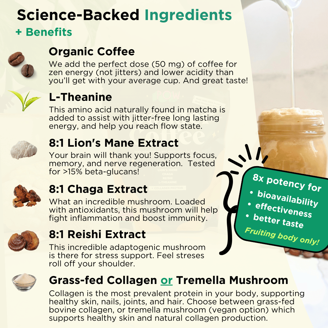Wonder Coffee – Functional Mushroom Coffee with Adaptogens