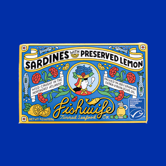 FISHWIFE Sardines with Preserved Lemon