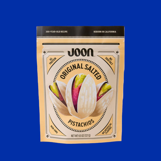 JOON Original Salted Pistachios - 4.5oz Resealable Bag