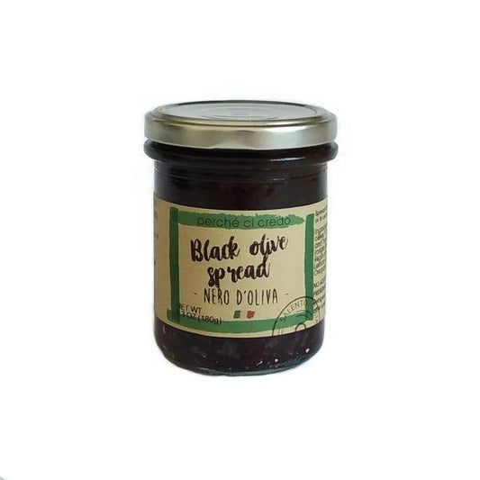 Black Olive Spread By Perché Ci Credo