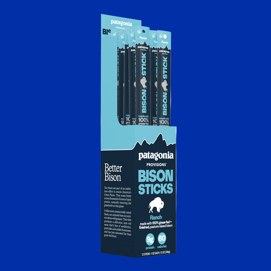 PATAGONIA Ranch Bison Sticks  - Grass-Fed, Grass-Finished