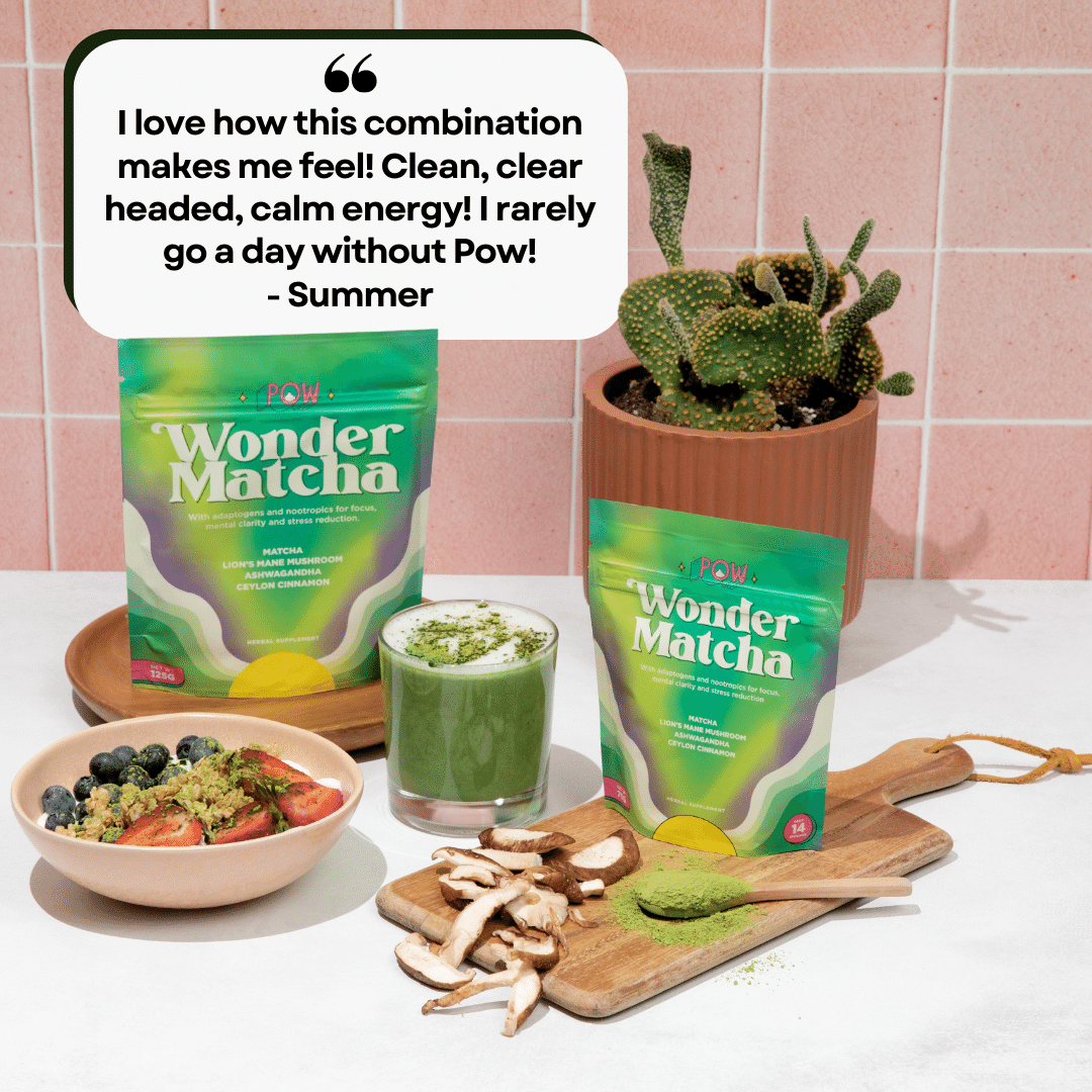 Wonder Matcha — Functional Matcha w Mushrooms & Adaptogens