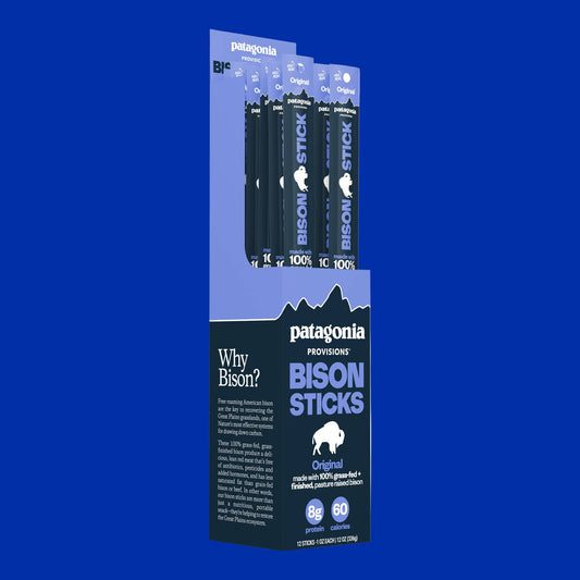 PATAGONIA-Original Bison Sticks  - Grass-Fed, Grass-Finished