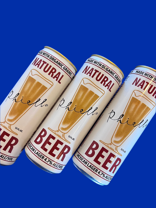 PHIELLA  Natural Beer (Mexican Lager)