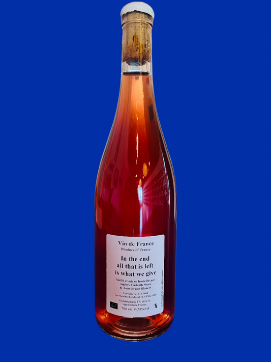 ANDERS FREDERIK STEEN In the End All That is Left is What We Give VDF Rosé