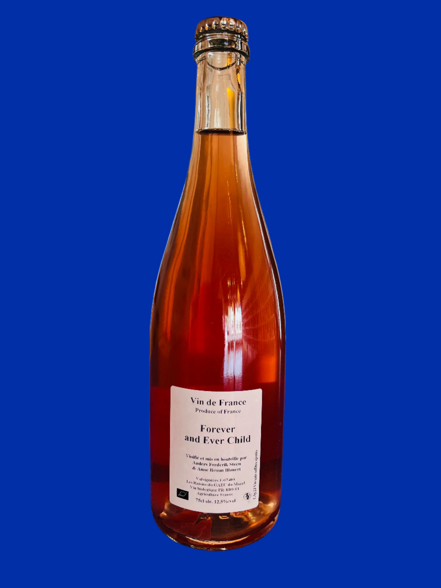 ANDERS FREDERIK STEEN Forever and Ever Child VDF Rosé Pet-Nat