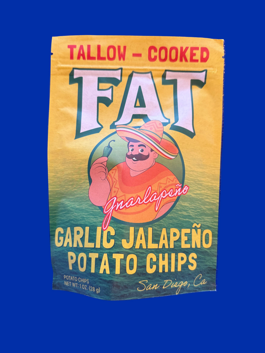 FAT CHIPS Gnarlapeño Tallow-Cooked