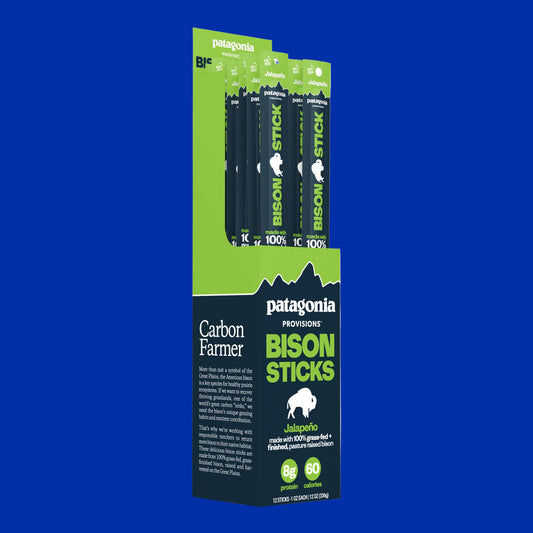 PATAGONIA Jalapeno Bison Stick - Grass-Fed, Grass-Finished