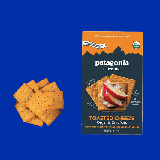 PATAGONIA Organic Toasted Cheeze Crackers