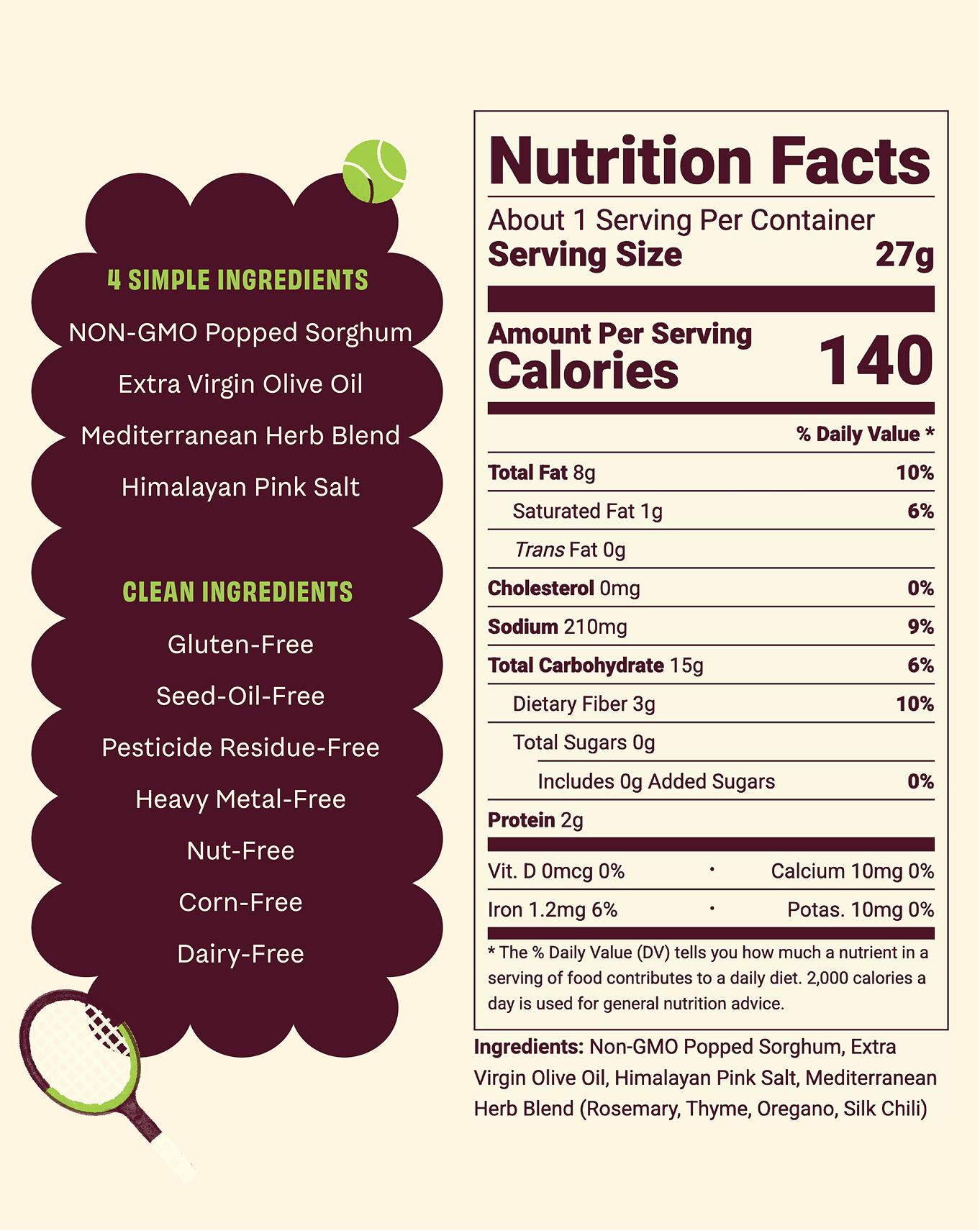 COB Mediterranean Herb