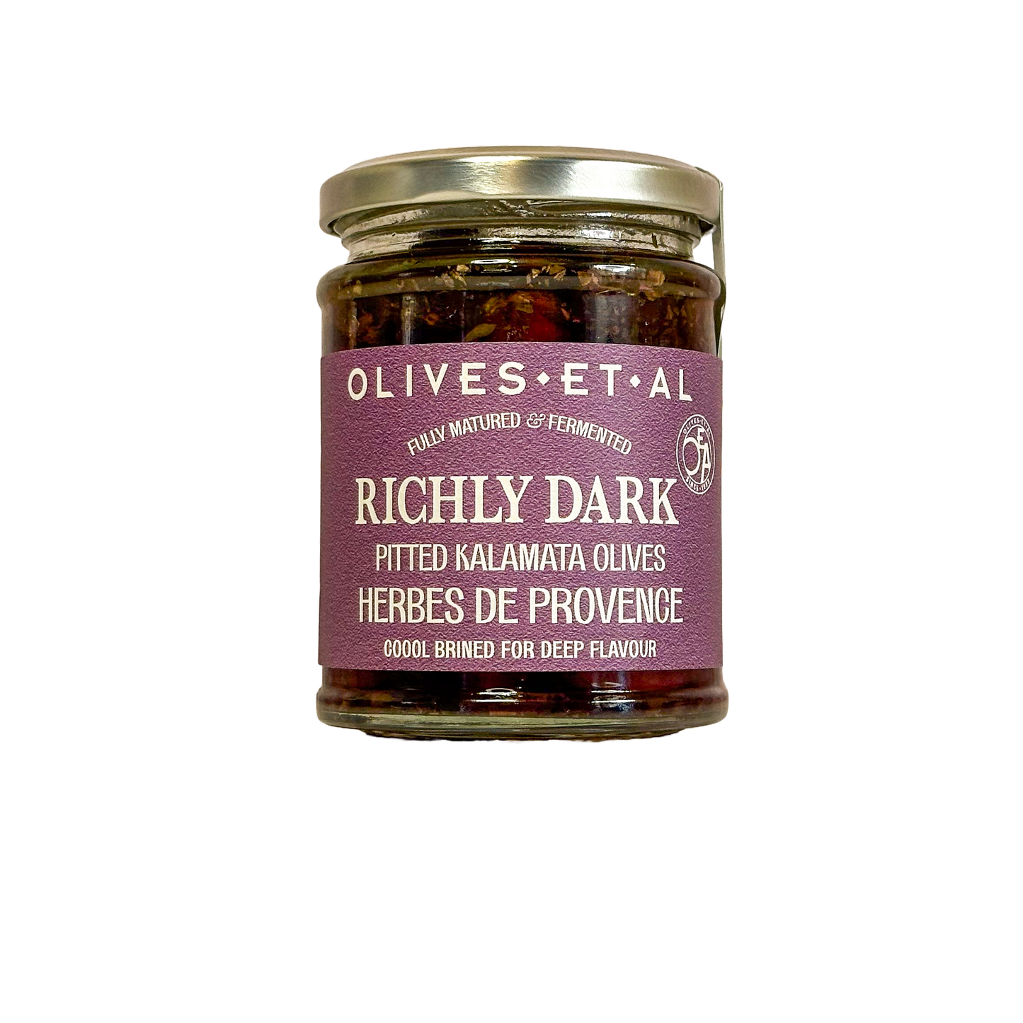 Rickly Dark Pitted Kalamata Olives with Herbes de Provence