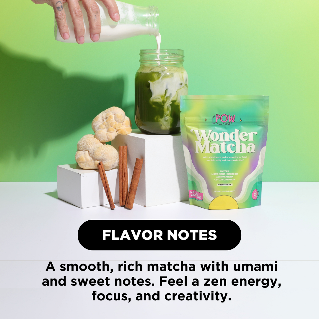 Wonder Matcha — Functional Matcha w Mushrooms & Adaptogens
