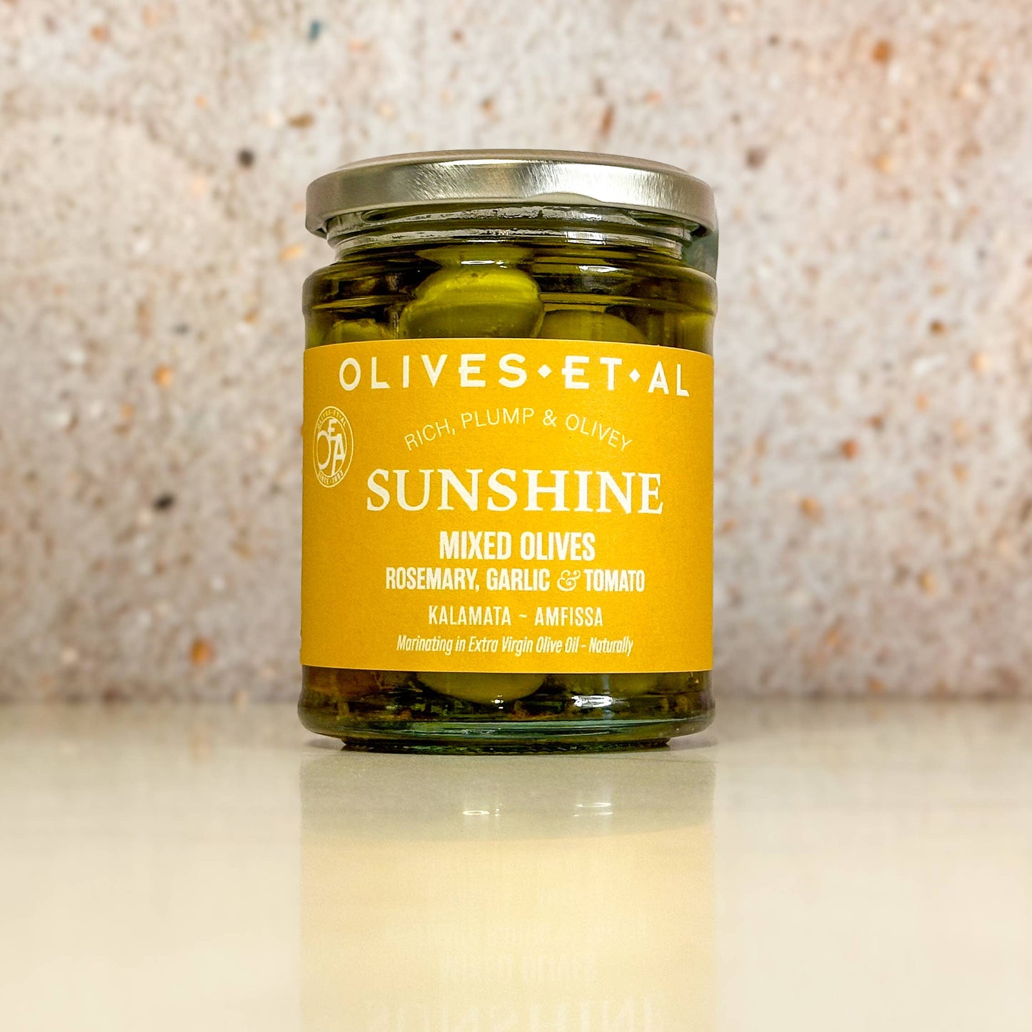 Sunshine Rosemary & Garlic Whole Olives