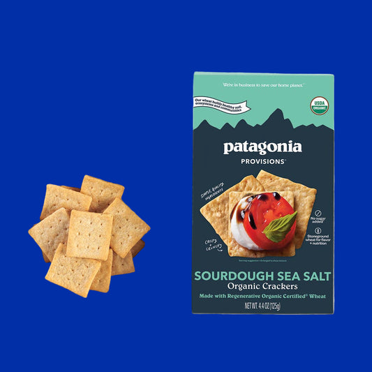 PATAGONIA Organic Sourdough Sea Salt Crackers