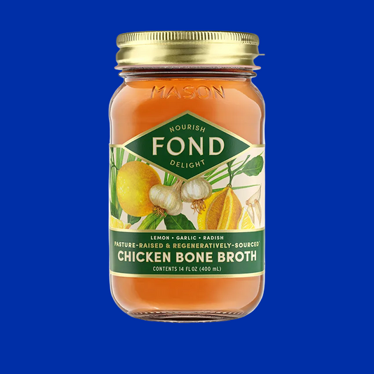 FROND-Lemon & Garlic Pasture-Raised Chicken Bone Broth